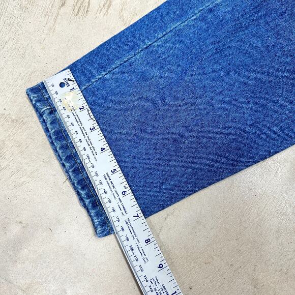 Riders Denim Jeans Mens 16 Medium Blue Stretch Elastic Waist Authentic Comfort - Picture 3 of 9